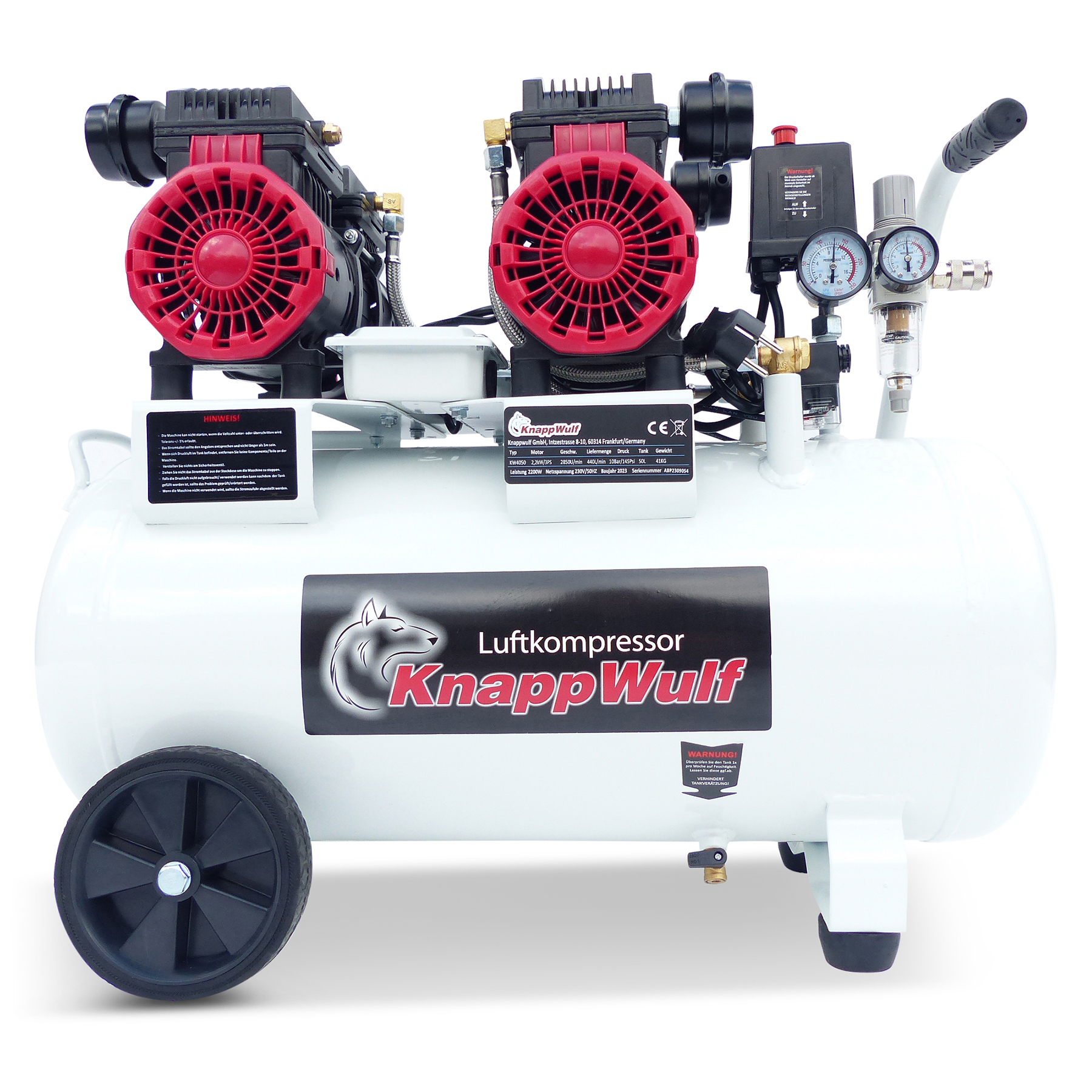 KnappWulf Flüsterkompressor KW4050 / 10bar – Bild 3