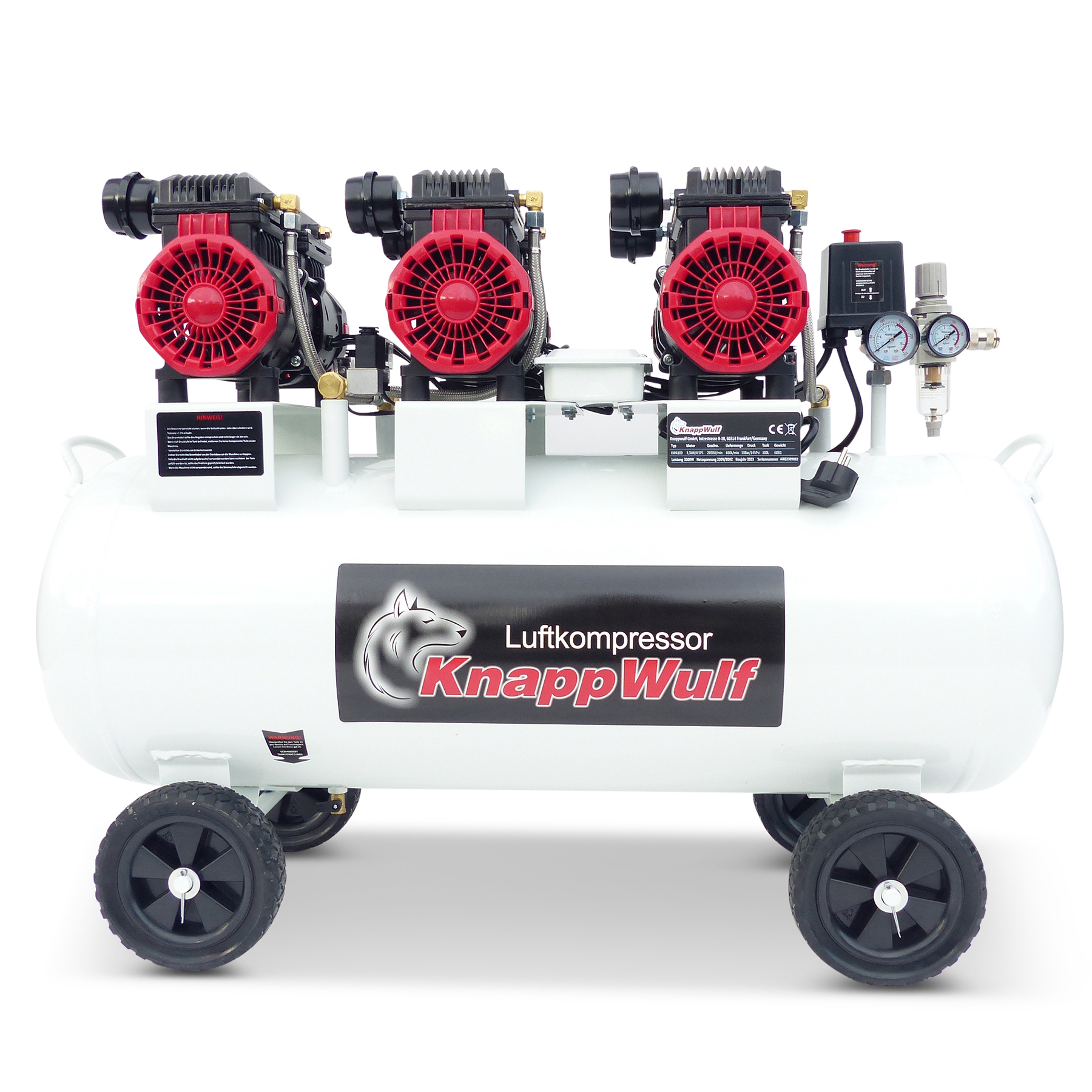 KnappWulf Flüsterkompressor KW4100 / 10bar – Bild 2