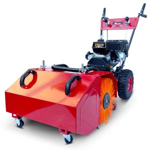 Kehrmaschine Benzin Schneefr&auml;se KW240E Elektrostarter 6,5PS Schneer&auml;umer